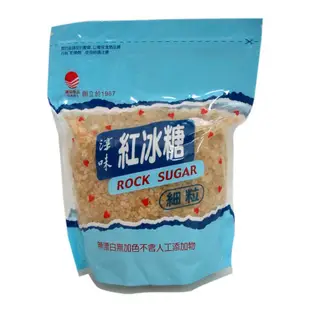 【淳味】紅冰糖-粗顆粒(2kg/包) #粗甘蔗煉製 #原色冰糖