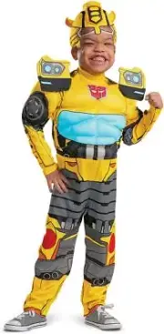 Bumblebee Adaptive Transformers Cute Fancy Dress Up Halloween Child Costume