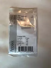 Flying Model Rocket - Parts - Launch Lugs (6) - 1/8" - 1/4"