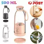 500ML Wireless Blender Juicer Cup Portable USB Smoothie Mixer Fruit Milk Shakes