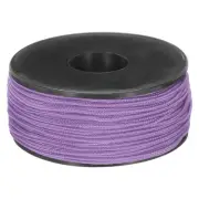 1.18mm x 164 Feet Paracord Micro Cord Rope 100 LB Braided Cord, Light Purple