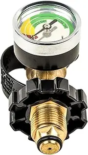 Moreeulsi Propane Tank Gauge Adapter,Propane Tank Adapter Converter | Grill Connector Cooking Cylinder Accessories for Grill RV Heater Camping