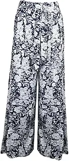 [TENDYCOCO] High Waisted Flared Pants Boho Leggings Summer Clothing Flair Pants Jumpsuits for Women Casual Women Flare Pants Women High Waisted Pants Lounge Pants Viscose Fiber