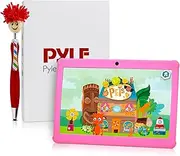 Pyle 10.1" Full HD Kids Tablet with Stylus - HD 1080p Display, Quad-Core, 2GB RAM, 32GB Storage, Android OS, Wi-Fi, Dual Cameras, Long Battery Life, Includes Keyboard, Case & Pen