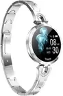 Silver Women's Smart Designer Watch Color Screen Fitness Bluetooth