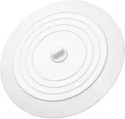 Cabilock Silicone Tub Stoper Bath Plug for Tub Water Trough Sink Drains Plug Bathtub Water Stopper Bathroom Sink Plugs Rubber Drain Tubs Bath Tub Floor Drain White Catcher 15c