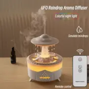 UFO Raindrop Remote Control Aroma Diffuser Electric Ultrasonic Air Humidifier Cr