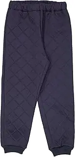 [Wheat] Unisex Children's Thermal Trousers Alex Snow Pants, Ink