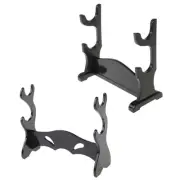 Display Stand Two Tiers Holder Display Stand Acrylic Bracket Rack for Wand Movie