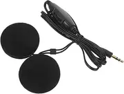 Motorcycle Helmet Headset Microphone 2pcs Sports Earphones Easy Install for Cyclists