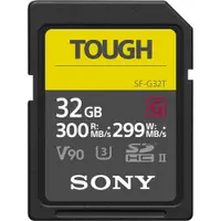 在飛比找PChome24h購物優惠-SONY 索尼 TOUGH SF-G32T 記憶卡【32GB