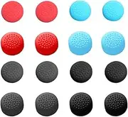 16 Pcs Silicone PlayVital Switch Joystick Caps, Joystick Thumb Stick Grip Cover Analog Controller Gamepad Thumb Stick Grips Thumbsticks Joystick Cap Cover for Nintendo Switch & Switch Lite