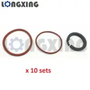 10set Air Suspension Compressor Piston Ring Seals For Mercedes Audi BMW VW WABCO
