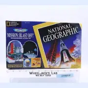National Geographic Society Mission Blast Off! Micro Machines 1993 Galoob MISB
