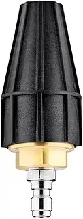 Turbo Nozzle Pressure Washer | Rotating Washer Spray Tips, Efficient Cleaning Nozzle, Quick Connector Turbo Nozzle for Efficient Cleaning of Garden, Car, Concrete, and Brick Surfaces