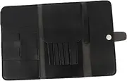 Leather Hair Scissor Bag for Hairdressing Tools Stylish Multi Functional Pouch Holder for Scissors Durable Leather Case for Salon Professionals