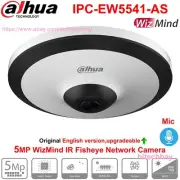 Dahua 5MP Fisheye Starlight Built-in Mic PoE AI WizMind IP Camera IPC-EW5541-AS