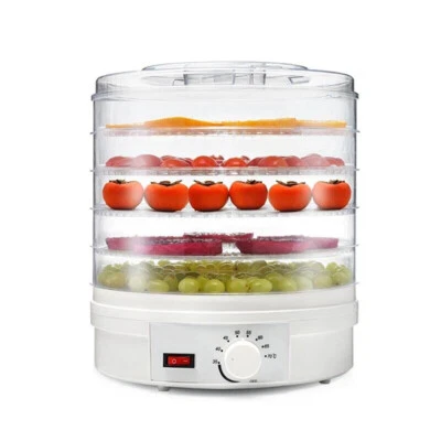 5 Trays Food Dehydrator Commercial Dryer Maker Fruit Jerky Meat Dehydrator