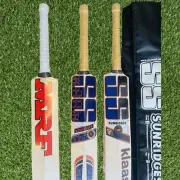 2 SS & 1 MRF Edition English Willow Cricket Bat, Edge 38-42 mm (Free Knocked )