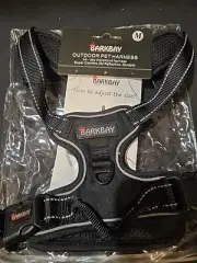 BARKBAY No Pull Dog Harness Step in Reflective Dog Harness Size M 22-27" Chest