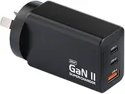 Kogan 65W 3-Port GaN Super Fast PD Phone Charger - KACHGNPD65A