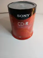Sony CD-R 700MB data or 80 min Audio Storage Media Discs - Pack of 100