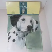 Toland Art Flag: Dalmation Garden Size 12 1/2" x 18" - Sealed