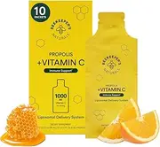 Propolis Liposomal with Vitamin C Effective Bio-Available Immune Support Delivery, 12 Ct