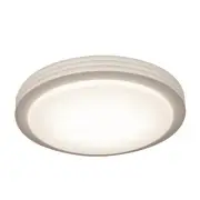 AFX LENF1725LAJD1 Lenox 1 Light 17"W Integrated LED Flush Mount - White