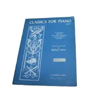 Classics For Piano Book II /J Fischer and Bro Vintage Sheet Music