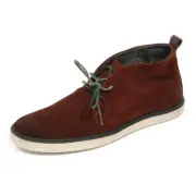 H0128 polacchino uomo LEVI'S brown suede shoes man
