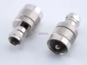 F Male to UHF Male Connector Adapter