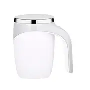 Stainless Steel Automatic Self Stirring Mug Coffee Milk Mixing Cup Kitchen Electric Smart Magnetic Mug Cover Shaker Coffee Cup