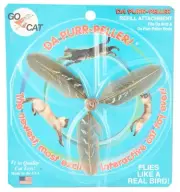 Purr Peller Feather Refill - Engaging Propeller Toy for Cats GCFAF