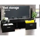 UV High-gloss Entertainment Unit TV Cabinet Stand Modern Furniture with 2 Drawer