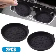 2x Car Coasters Cup Holder Coaster Anti Slip Auto Interior Accessories Cup Mats (for: MG)