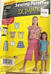 Simplicity Sewing Pattern HH 1455 Child & Girls Separates Sz. 3-6