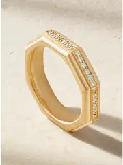 [Marie Lichtenberg] Marie Lichtenberg - Baba 18-karat Gold Diamond Ring - 6 6 Gold