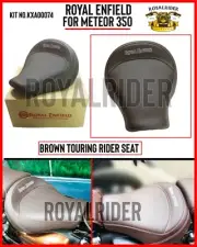 Royal Enfield Meteor 350 "Brown Touring Rider Seat"