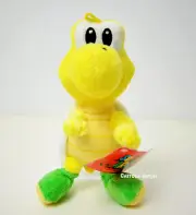 Super Mario Bros Plush Green Koopa Troopa Turtle Nintendo Birthday Gift New 8"