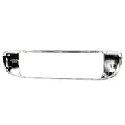 51129804577 for Mini Countryman R60 2011-2016 Rear License Plate Bracket Rear Bumper Trim Chrome Silver