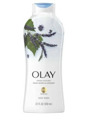 Olay Fresh Outlast Birch Water & Lavender Body Wash