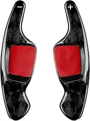 Paddle Shifter for VW Tiguan Passat B8 Golf 7 MK7 MK7.5 Standard Version, Forged Carbon Fiber Car Paddle Shifter Extension