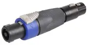 NEUTRIK - SpeakON NL4FX to 3-Pole XLR Socket Adaptor