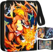 900 Cards 9-Pocket Pokemon Card Binder - Perfect Gift for Boys and Girls