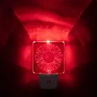 Red LED Dim Night Light for Bedrooms & Bathrooms [2 Pack] - BioRhythm Safe -