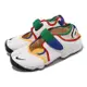 Nike 忍者鞋 Wmns Air RIFT BR 女鞋 白 彩色滾邊 分趾 運動涼鞋 魔鬼氈 休閒鞋 FB8864-112