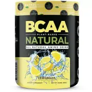 BCAA Natural-Non-GMO-Plant-Sourced Amino Acid Drink - Lemonade (30 Servings)
