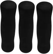 [COLLBATH] 3pcs Umbrella Handle Cane Handle Replacement Grips Walking Stick Comfort Grip Walking Stick Foam Cover Elderly Hand Protector Hand Protector for Cane Sponge Black