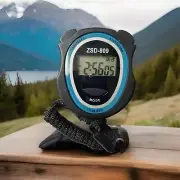 Digital Stopwatch - No Bells, No Whistles, Simple Basic Operation, Silent,